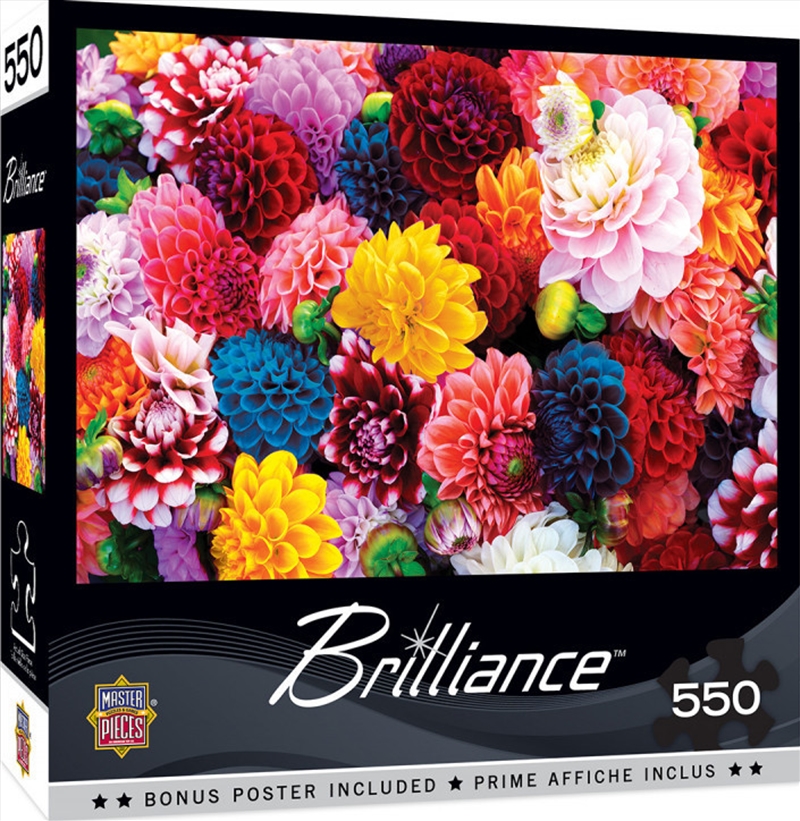 Masterpieces Puzzle Brilliance Collection Beautiful Blooms Puzzle 550 pieces/Product Detail/Nature and Animals