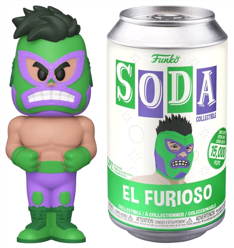 Hulk - Hulk Luchadore Vinyl Soda/Product Detail/Vinyl Soda