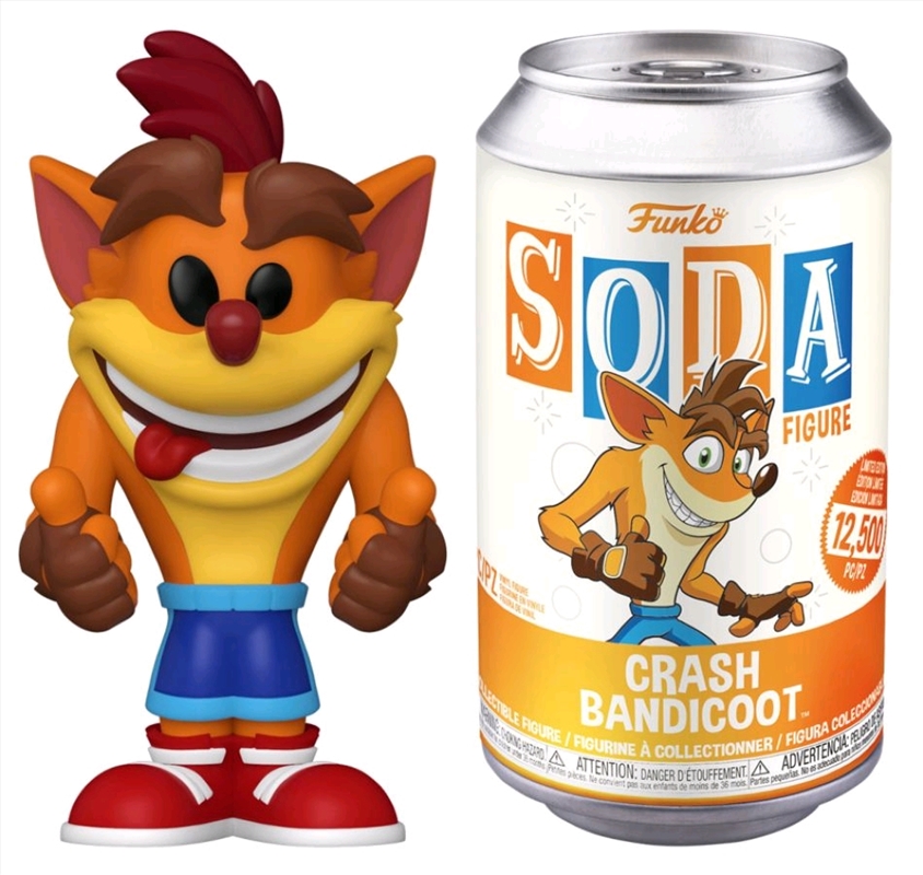 Crash Bandicoot - Crash Bandicoot Vinyl Soda/Product Detail/Vinyl Soda