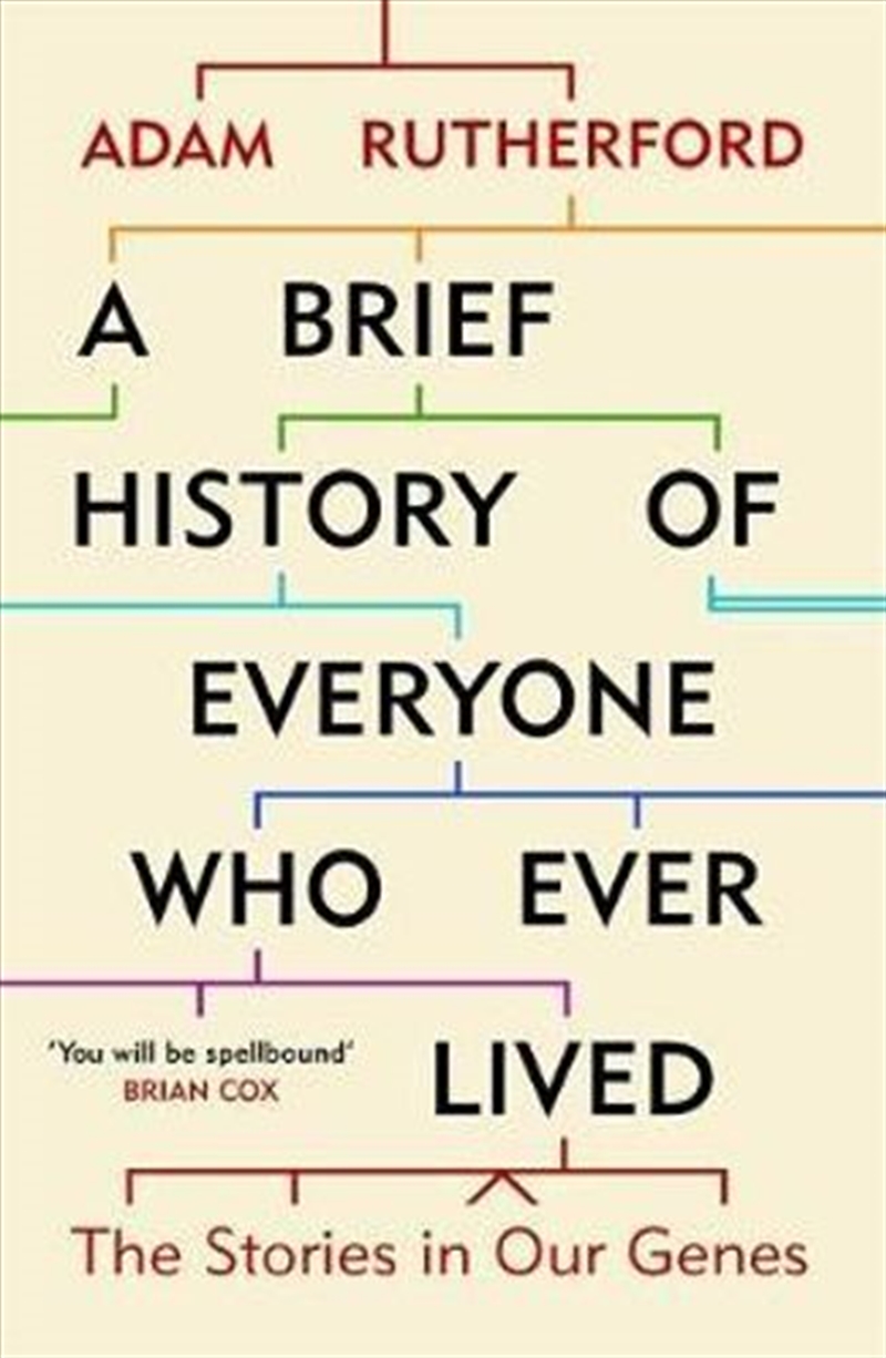 A Brief History Of Everyone Who Ever Lived: The Stories In Our Genes/Product Detail/Reading