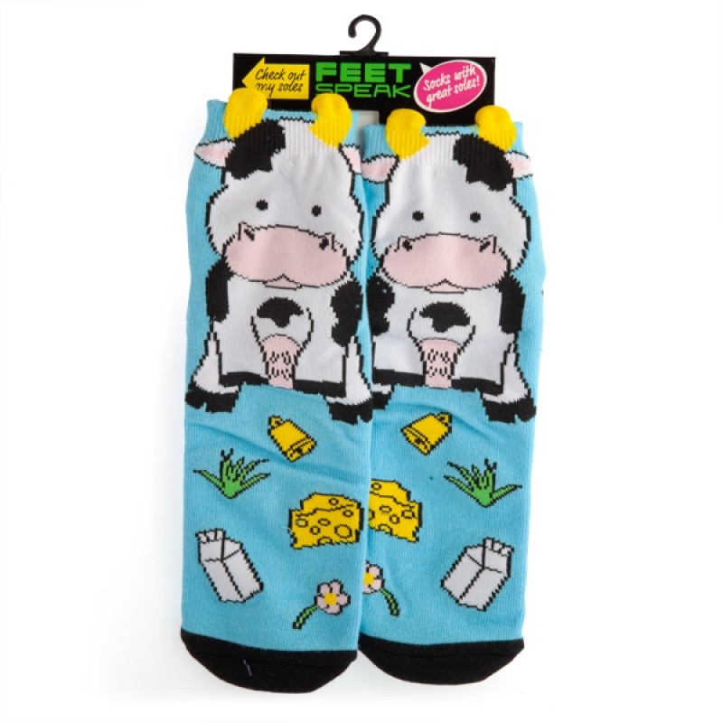 Cow Feet Speak Socks/Product Detail/Socks