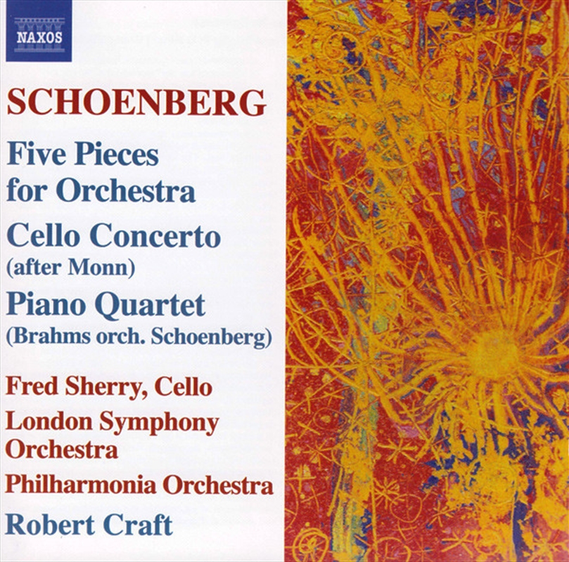 Schoenberg: 5 Pieces For Orcheestra/Product Detail/Classical