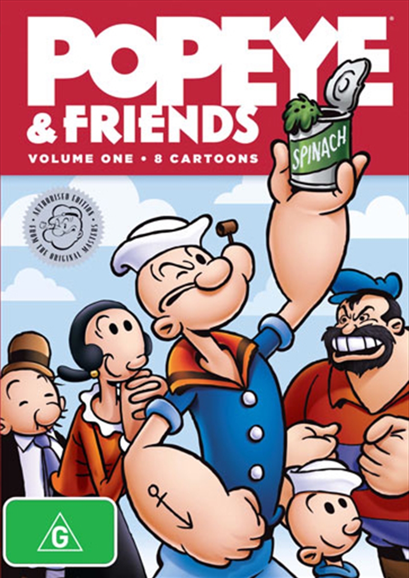 Popeye And Friends; Vol1/Product Detail/Animated