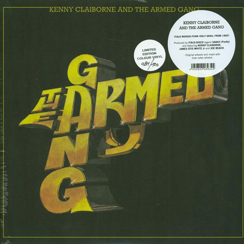 Kenny Claiborne And The Armed/Product Detail/Pop