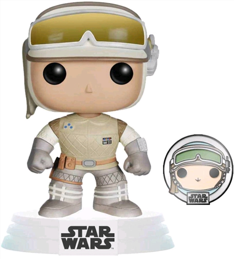 Star Wars: Across the Galaxy - Luke Skywalker Hoth US Exclusive Pop! Vinyl with Pin [RS]/Product Detail/Movies