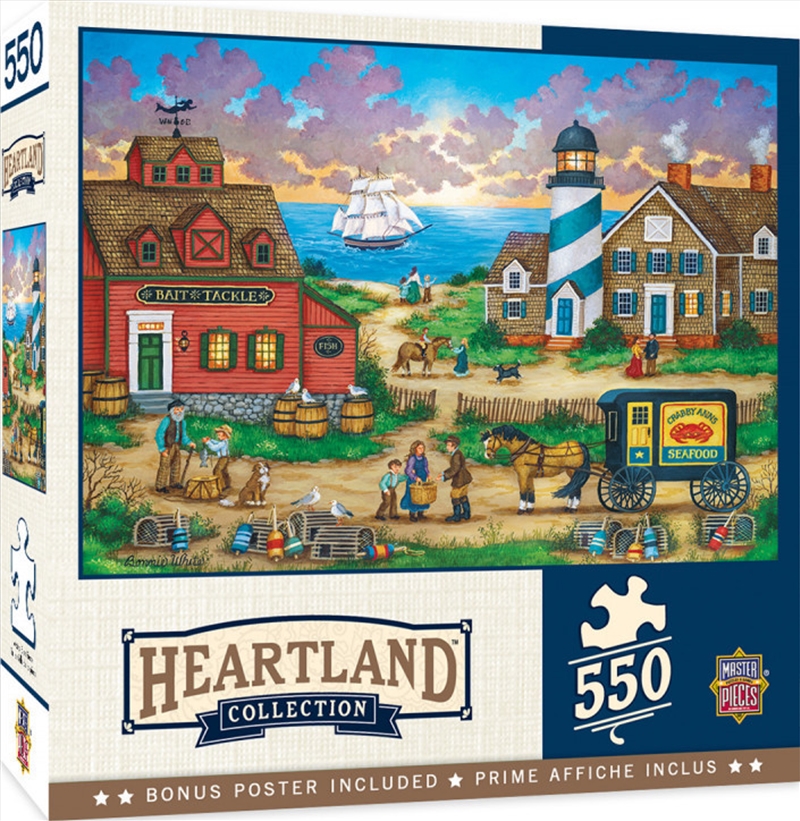 Masterpieces Puzzle Heartland Collection The Days End Puzzle 550 pieces/Product Detail/Destination