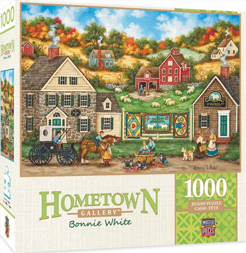Masterpieces Puzzle Hometown Gallery Great Balls of Yarn Puzzle 1,000 pieces/Product Detail/Jigsaw Puzzles