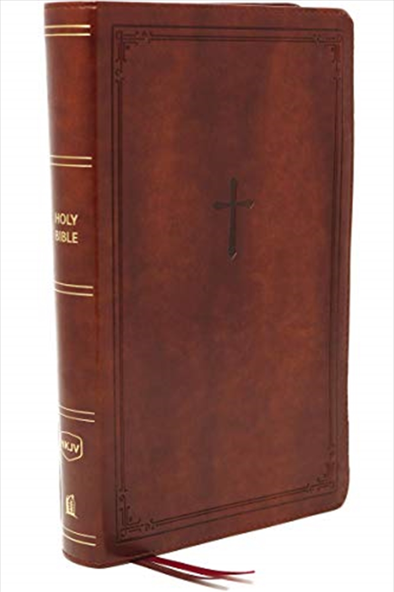 NKJV, End-of-Verse Reference Bible, Personal Size Large Print, Leathersoft, Brown, Red Letter, Comfo/Product Detail/Religion & Beliefs