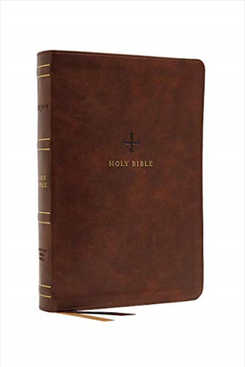 NRSV, Catholic Bible, Thinline Edition, Leathersoft, Brown, Comfort Print: Holy Bible/Product Detail/Religion & Beliefs