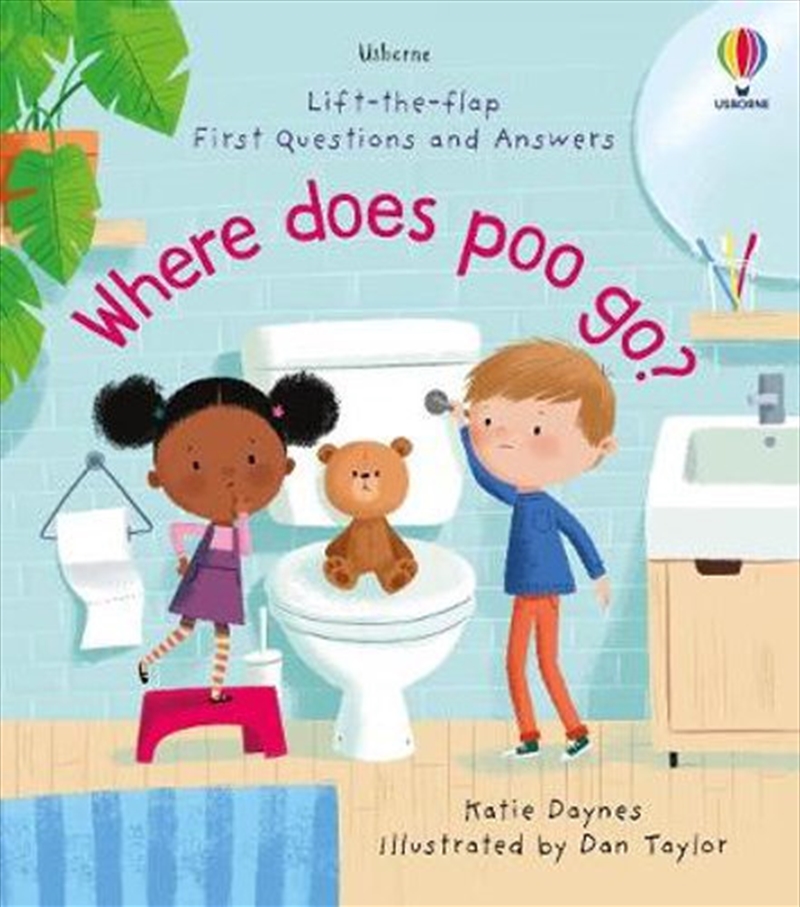 Lift-the-Flap First Q&A: Where Does Poo Go?/Product Detail/Childrens