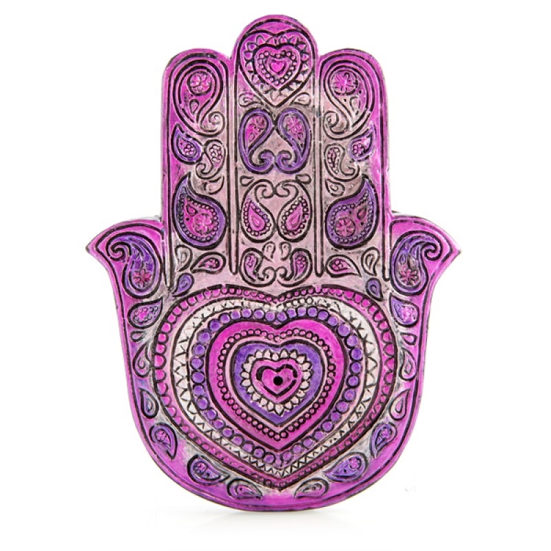 Hamsa Heart Incense Burner/Product Detail/Burners and Incense