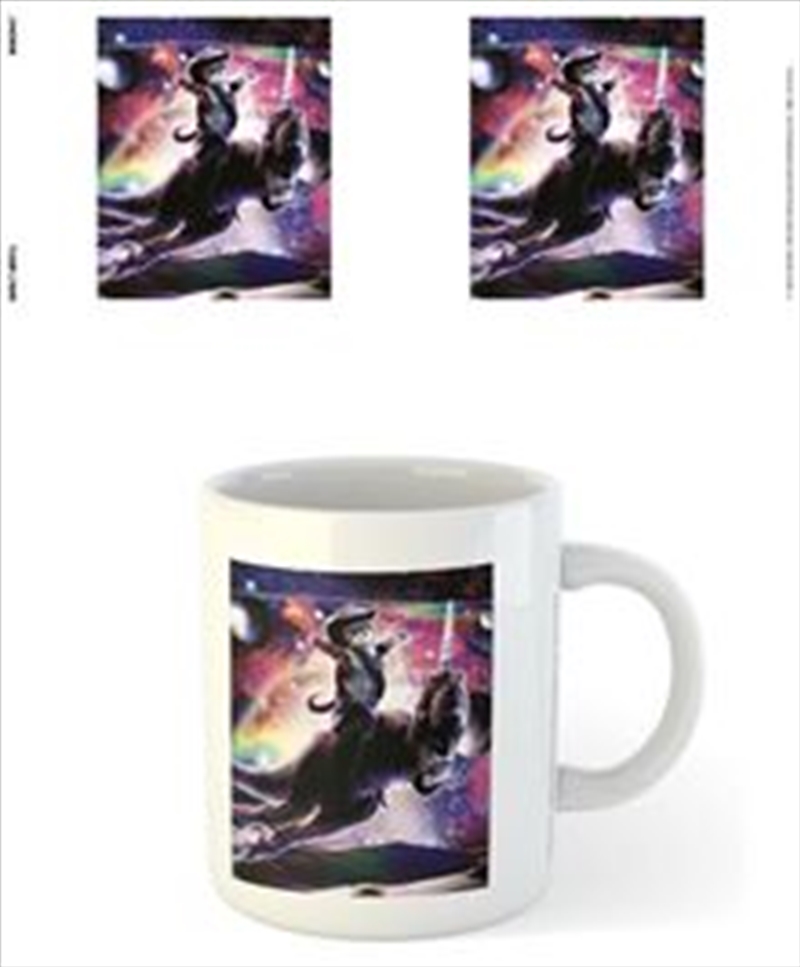 Random Galaxy - Cat On T.rex/Product Detail/Mugs