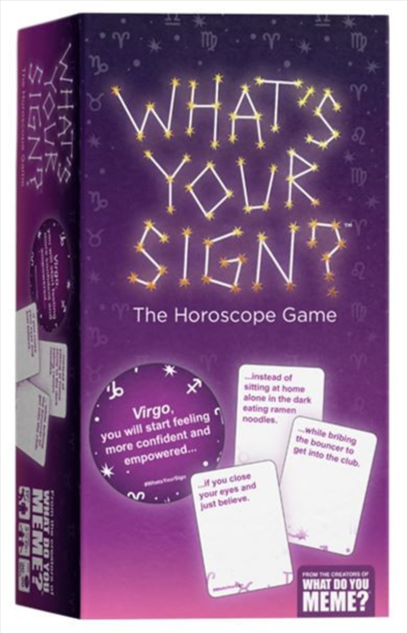 What's Your Sign/Product Detail/Card Games