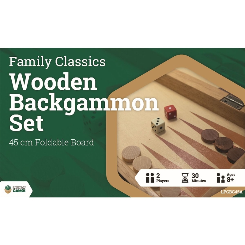 LPG Wooden Folding Backgammon Case 45cm/Product Detail/Board Games