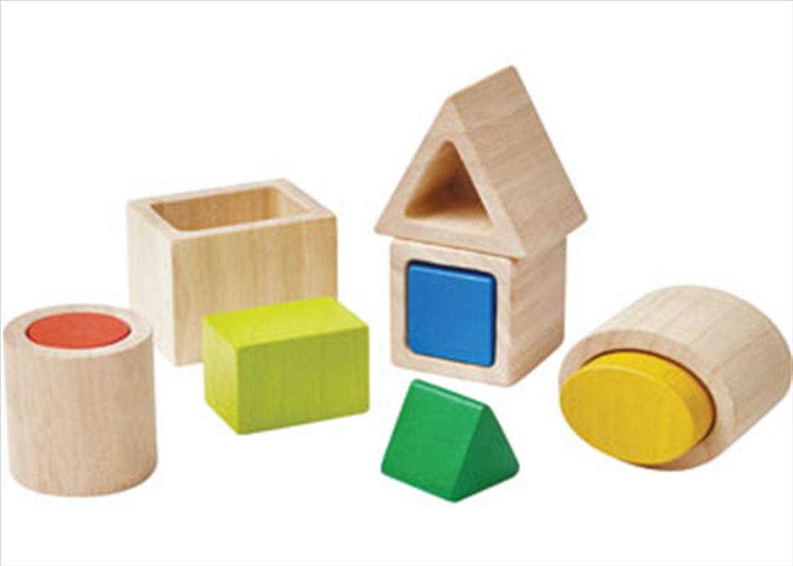 PlanToys - Geo Matching Boxes/Product Detail/Educational