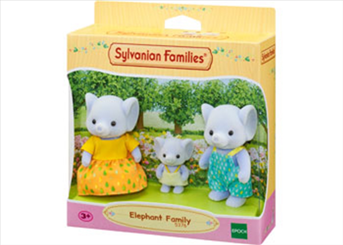 Sylvanian Families - Elephant Family 3 Figure Pack/Product Detail/Play Sets