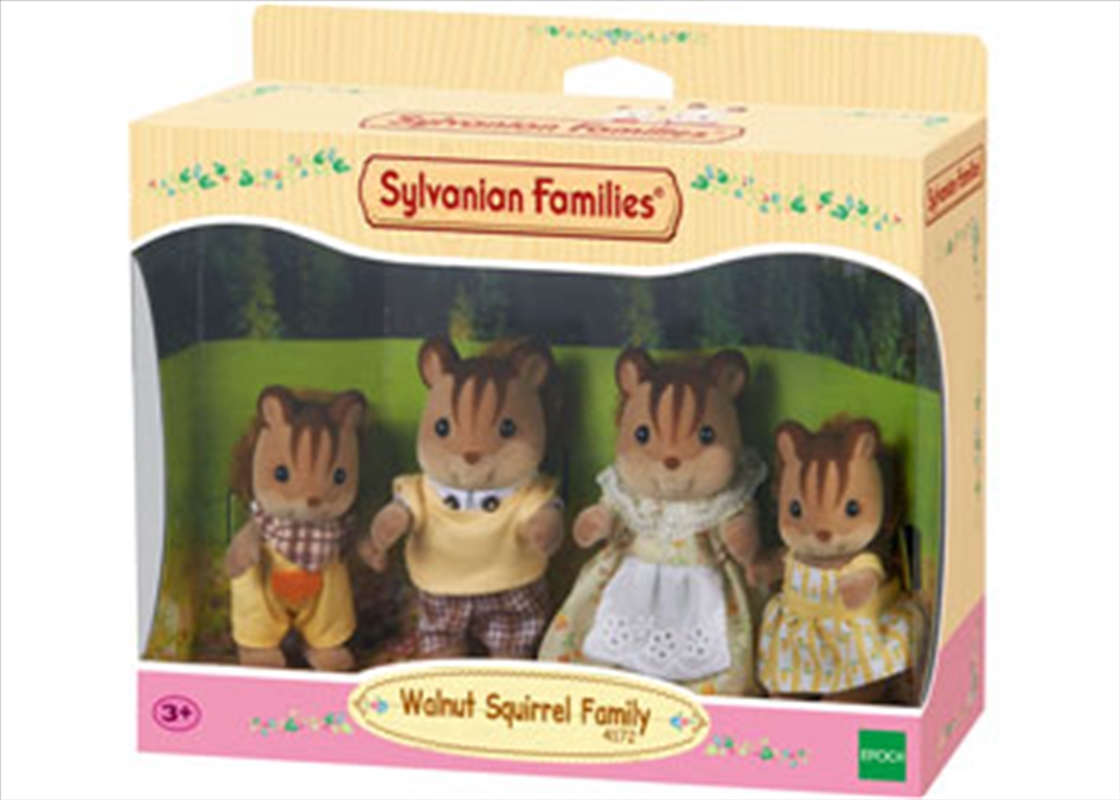 Sylvanian Families - Walnut Squirrel Family/Product Detail/Play Sets