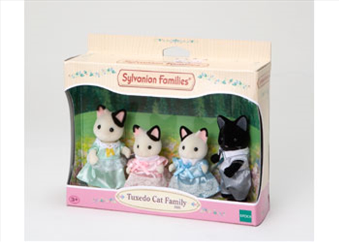 Sylvanian Families Tuxedo Cat Family/Product Detail/Play Sets