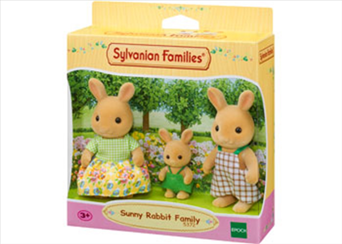 Sylvanian Families - Sunny Rabbit Family 3 Figure Pack/Product Detail/Play Sets