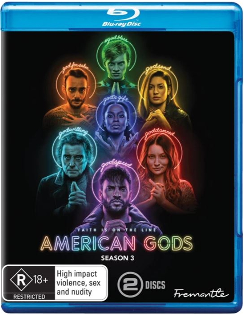 american gods season 1 dvd