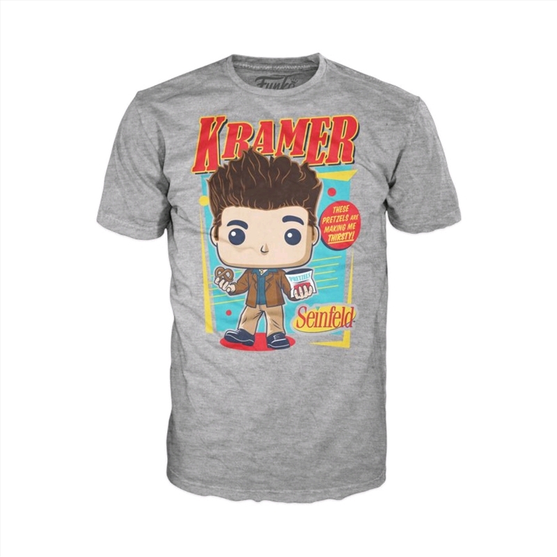 Seinfeld - Kramer Pretzel (Medium) Pop! Tee/Product Detail/Shirts