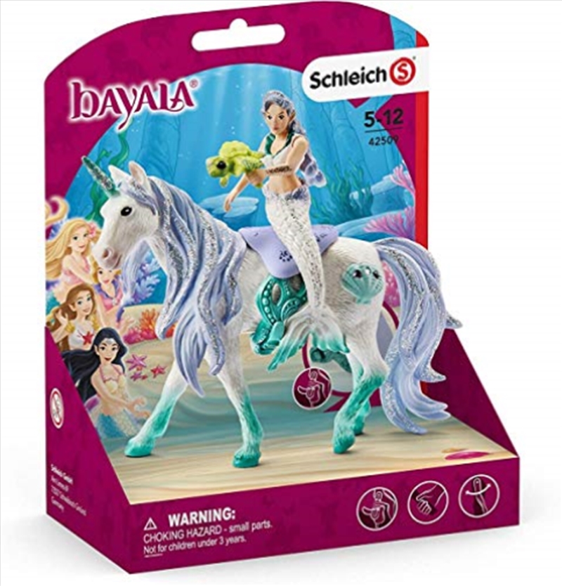 Buy Schleich Mermaid Riding On Sea Unicorn Figure | Sanity