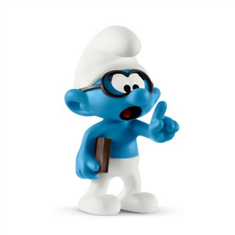 Schleich Figure - Brainy Smurf/Product Detail/Play Sets