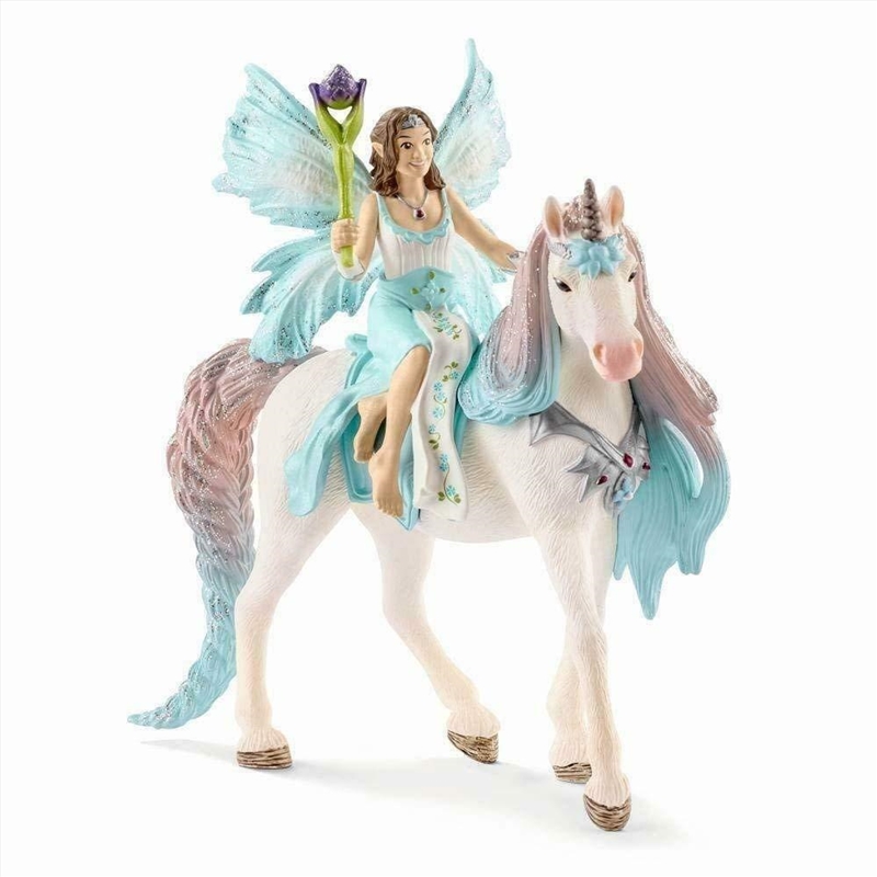 Schleich Figure - Fairy Eyela With Princess Unicorn/Product Detail/Play Sets