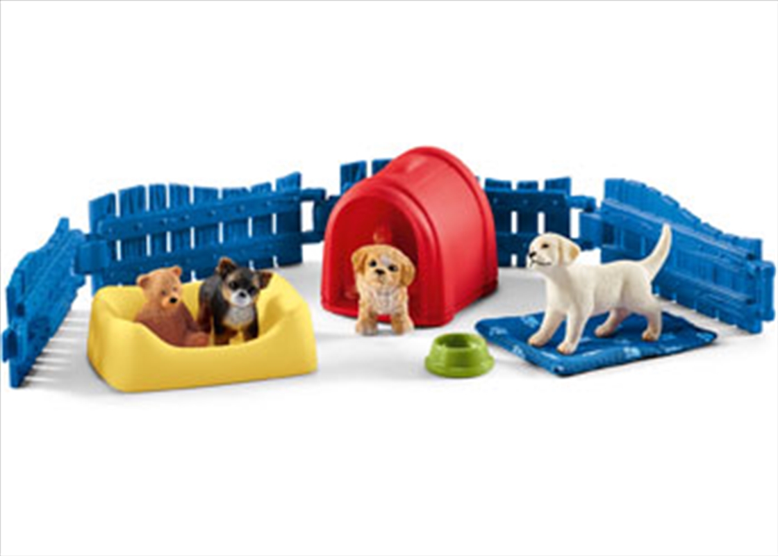 Schleich-Puppy Pen/Product Detail/Play Sets