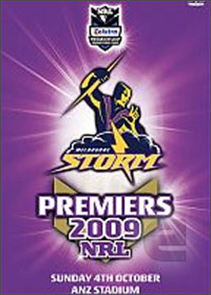 Buy Premiers 2009: Melbourne Storm DVD Online | Sanity