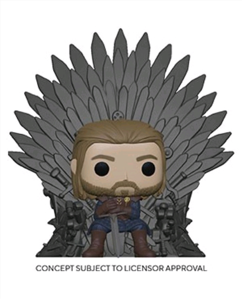 Game of Thrones - Ned Stark on Throne Pop! Deluxe/Product Detail/TV