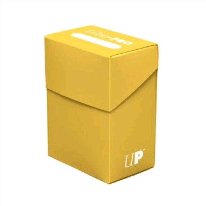 Ultra Pro - Deck Box Yellow/Product Detail/Games Accessories