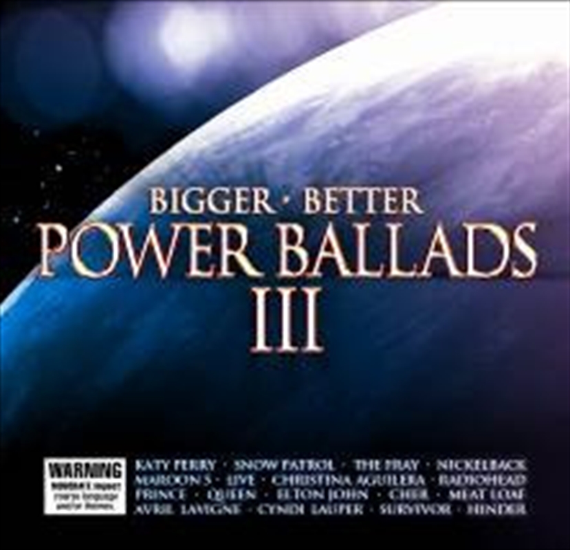 Bigger Better Power Ballads 3/Product Detail/Rock/Pop