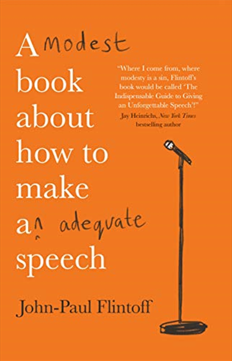 A Modest Book About How to Make an Adequate Speech/Product Detail/Reading