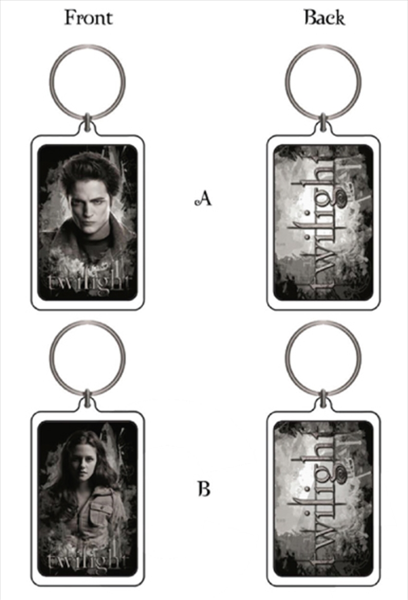 Edward Bella Lucite Keyring/Product Detail/Keyrings