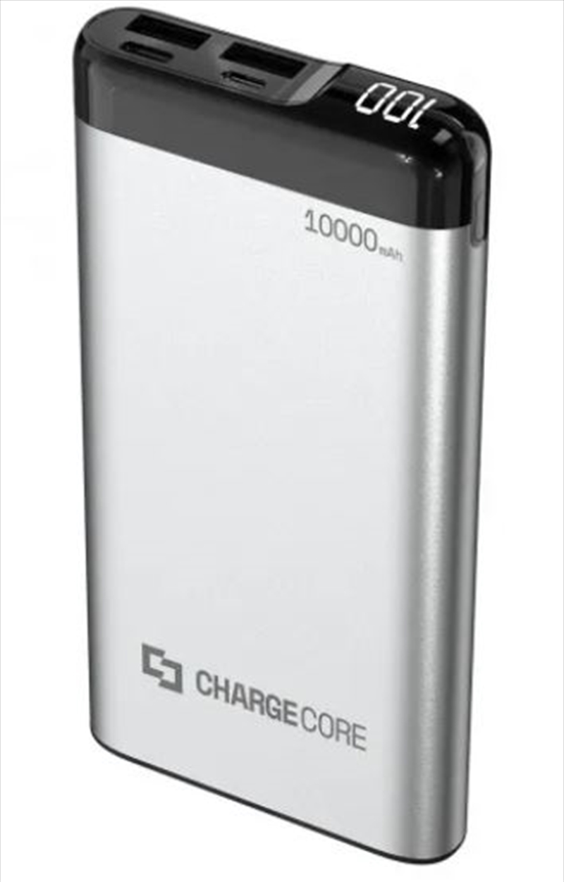 Laser 5000mAh Charge Core Power Bank - Black