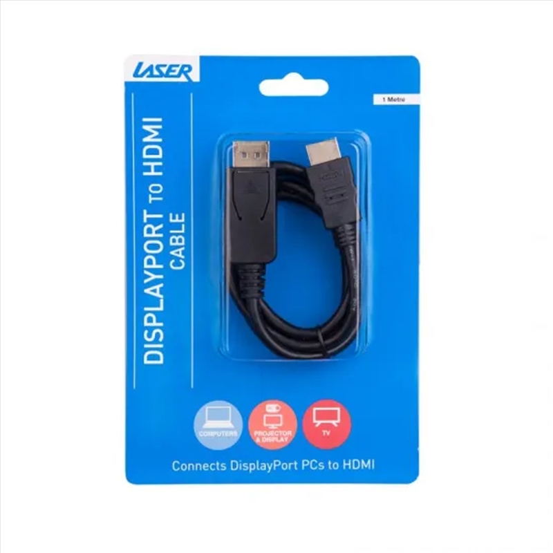 Display Port to HDMI Cable 1m/Product Detail/Cables