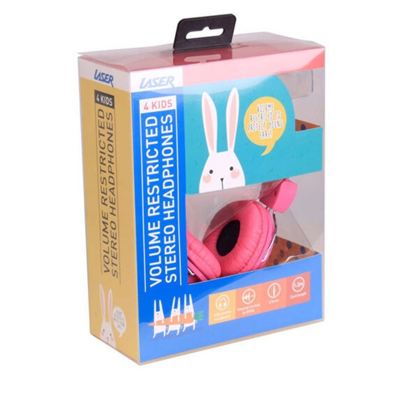 Laser Volume Limited Kids Headphones/Headband Safe for Dvd/iPad/Audio Toy Pink/Product Detail/Headphones