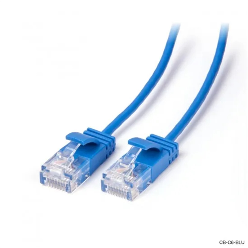 Ultra Slim Cat6 Network Cable Blue 0.3M/Product Detail/Cables