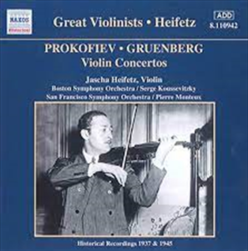 Prokofiev/Gruenberg: Violin Concerto/Product Detail/Classical