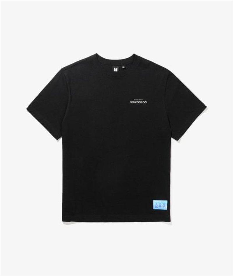 Buy BTS Sowoozoo Black Logo T-Shirt - Size Medium, Shirts | Sanity