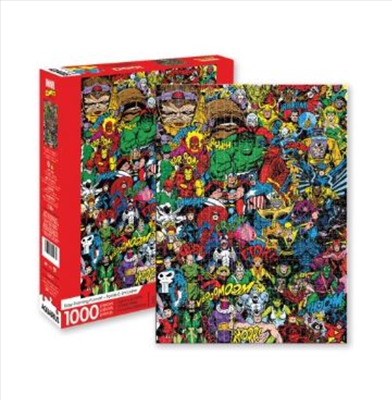 Marvel – Retro Cast 1000pc Puzzle/Product Detail/Film and TV