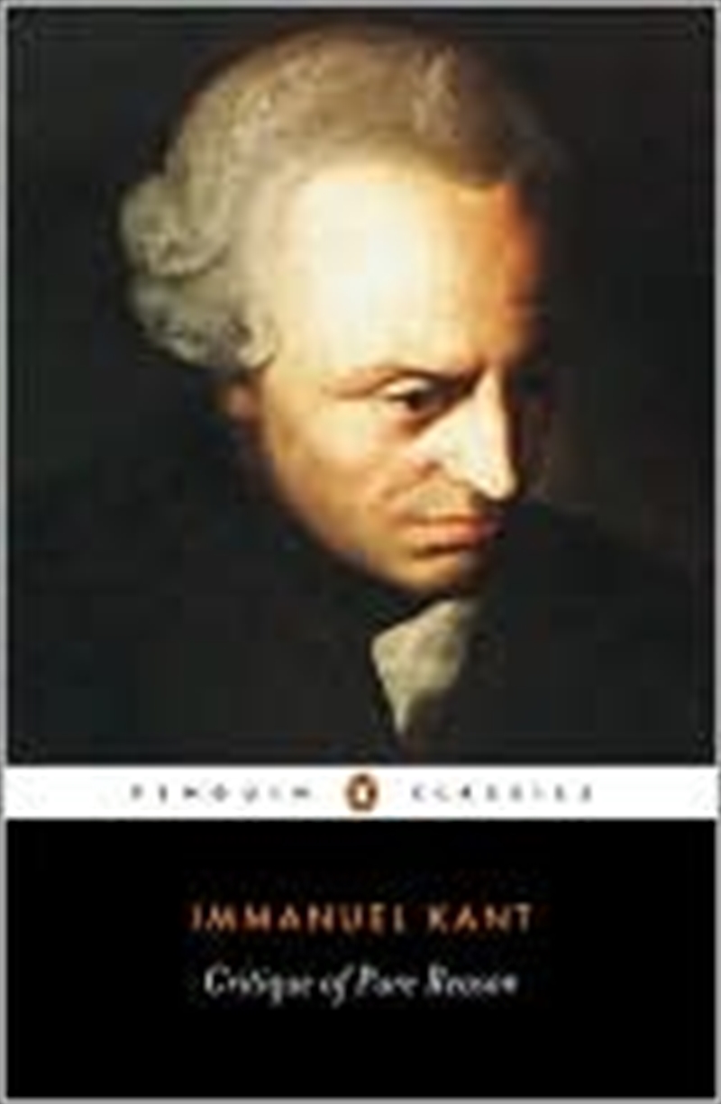 Critique of Pure Reason (Penguin Classics)/Product Detail/Society & Culture