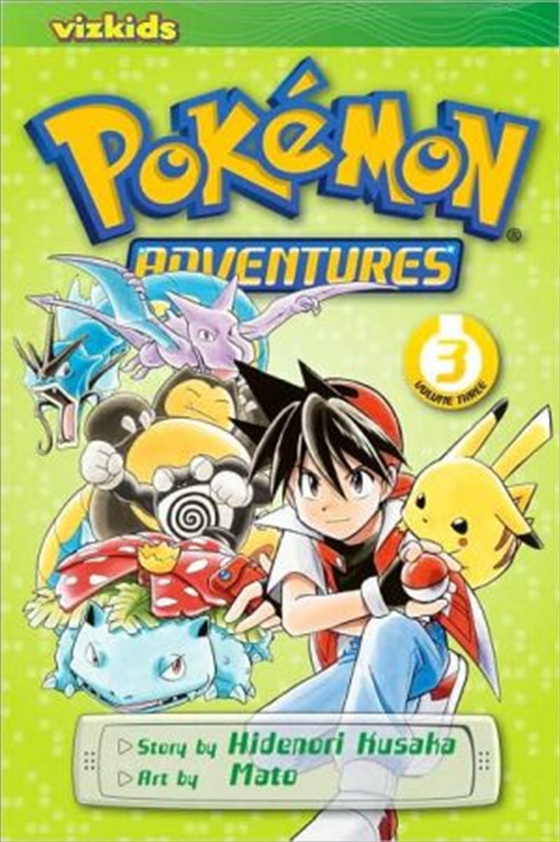 Pokemon Adventures (Red and Blue), Vol. 3/Product Detail/Manga