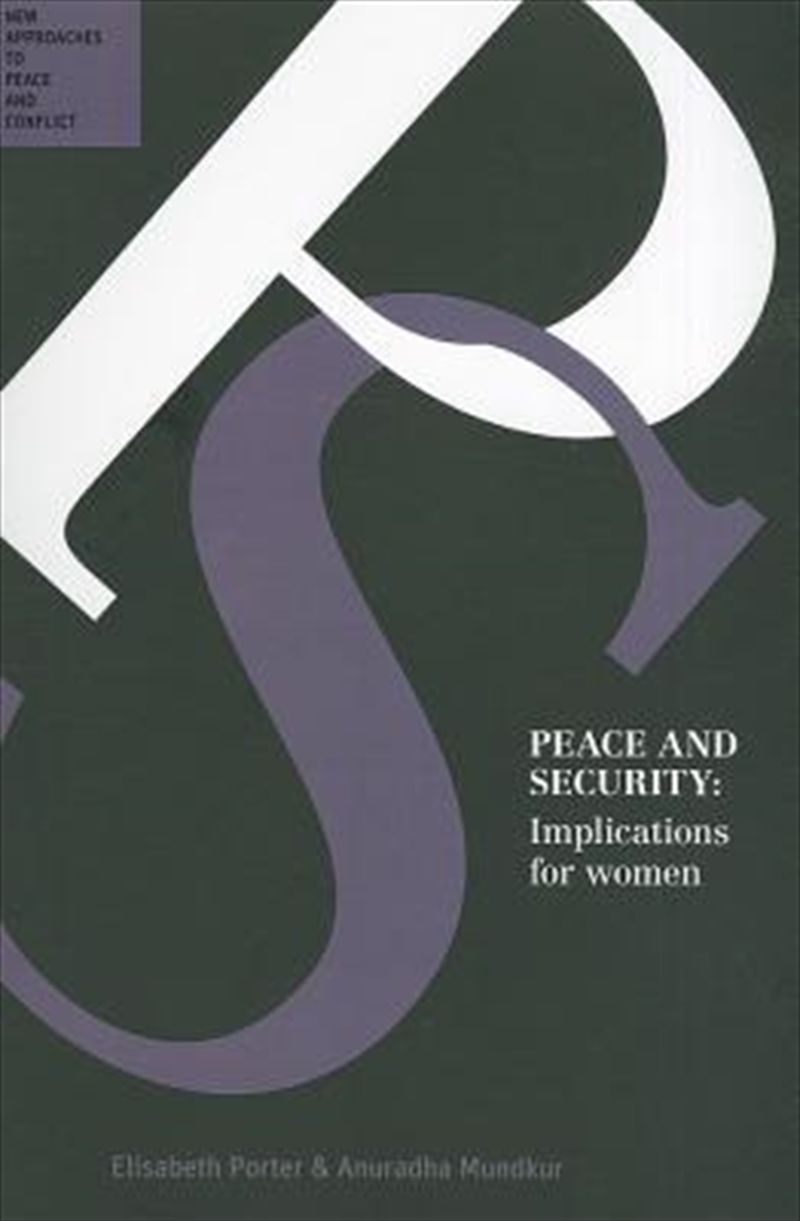 Peace and Security: Implications for Women (Peace and Conflict Series)/Product Detail/Society & Culture