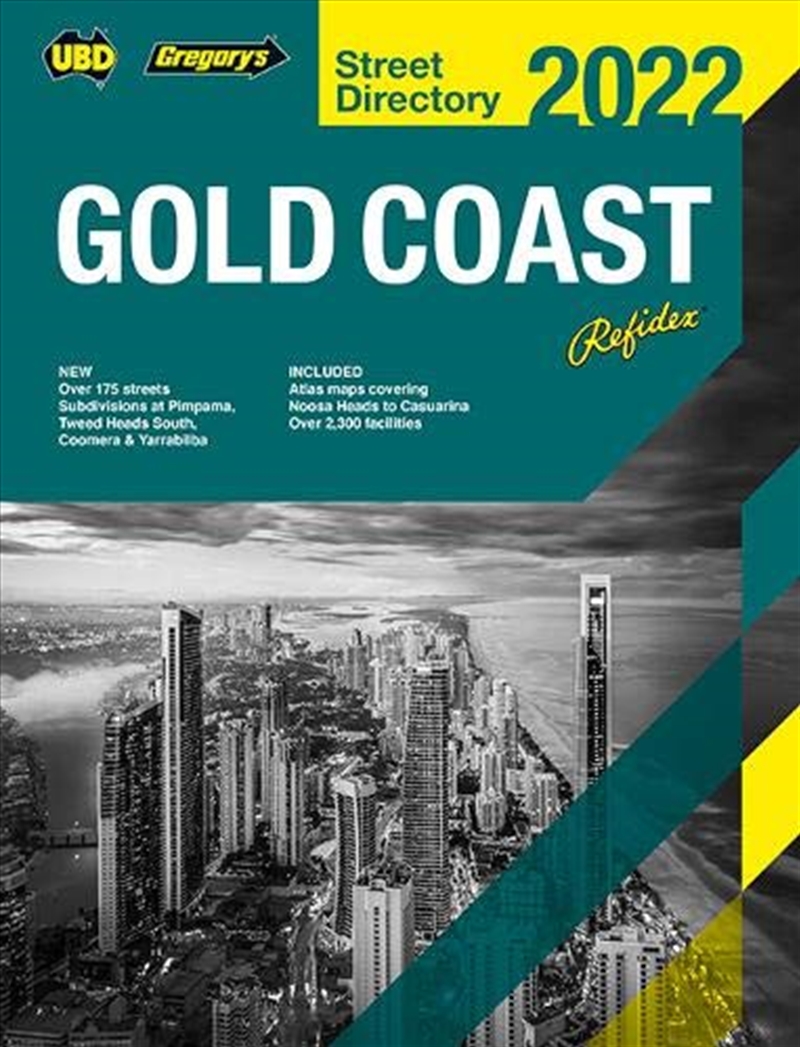 Gold Coast Refidex Street Directory 2022 24th ed/Product Detail/Geography