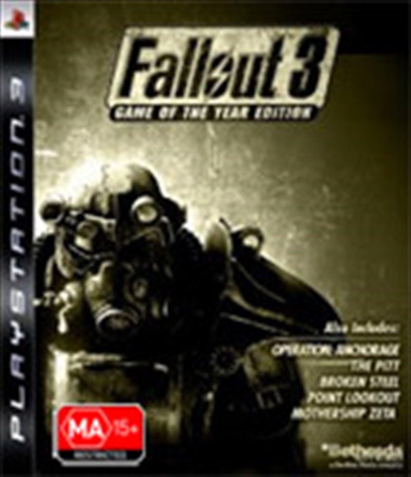 Fallout 3 Game Of The Year Edition/Product Detail/Gaming