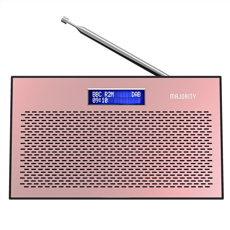 Majority Histon Compact DAB/DAB+ & FM Radio-Rose/Product Detail/Media Players