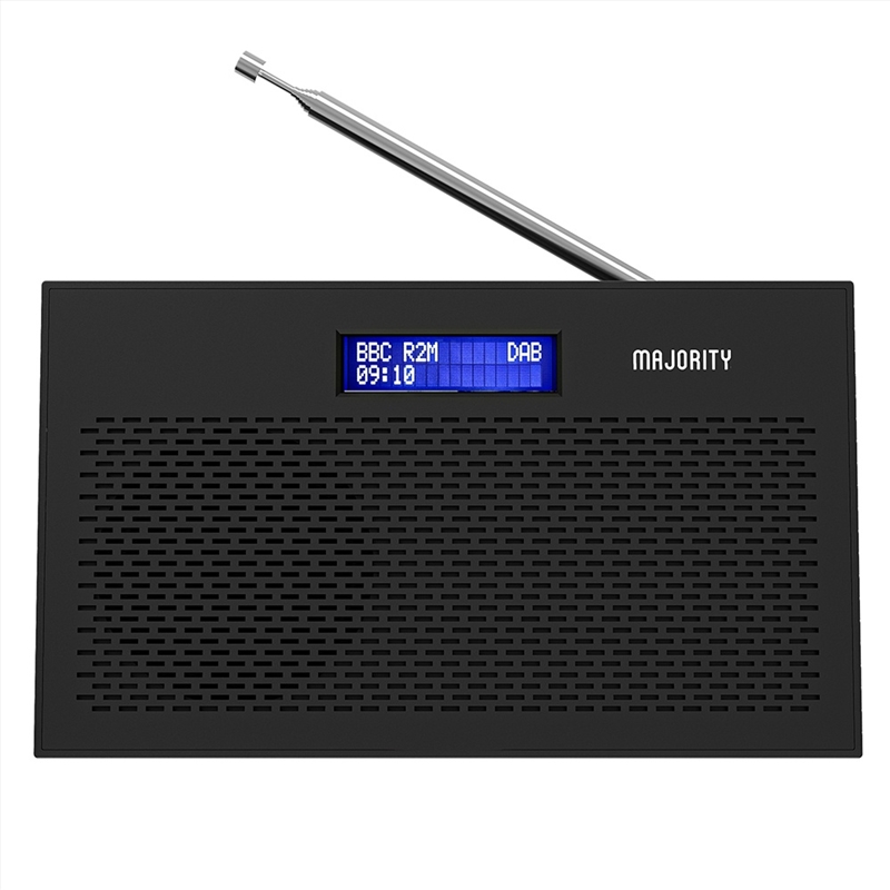 Majority Histon Compact DAB/DAB+ & FM Radio-Black/Product Detail/Media Players