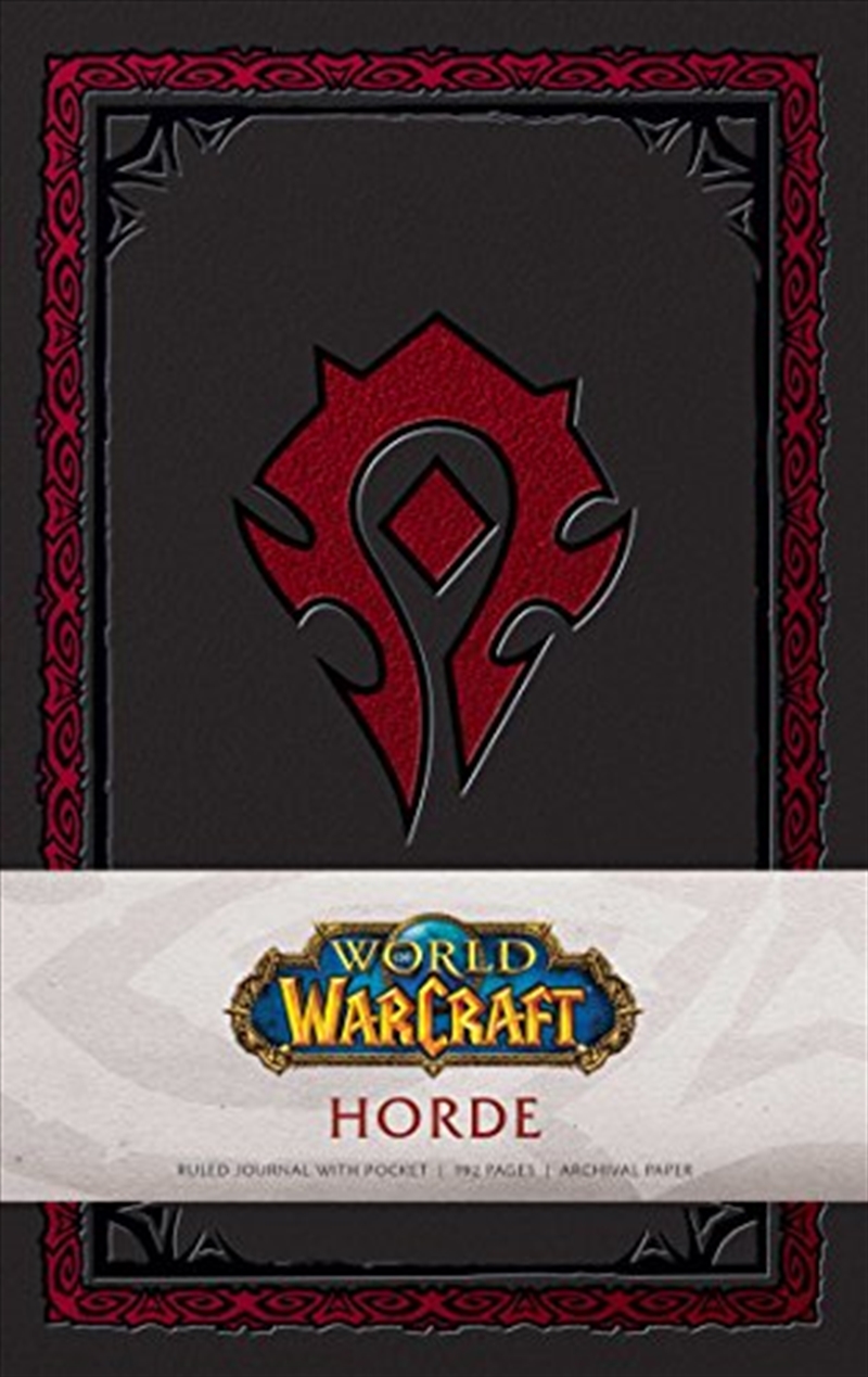 World of Warcraft: Horde Hardcover Ruled Journal/Product Detail/Notebooks & Journals